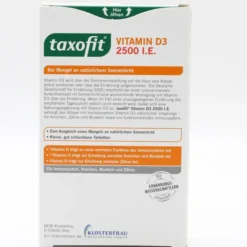 TAXOFIT Vitamin D3 2500 I.E. Tabletten 50 Stück