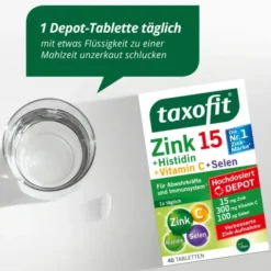 TAXOFIT Zink+Histidin+Selen Depot Tabletten 40 Stück