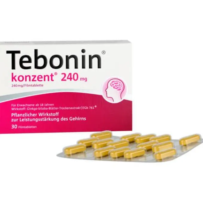 TEBONIN konzent 240 mg Filmtabletten 30 St
