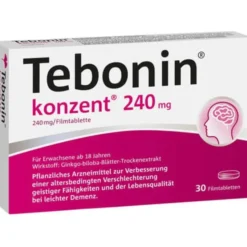 TEBONIN konzent 240 mg Filmtabletten 30 St