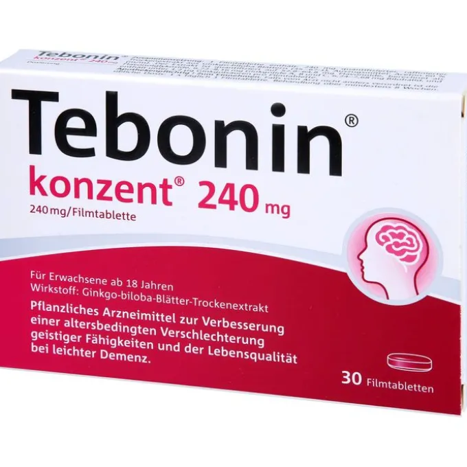 TEBONIN konzent 240 mg Filmtabletten 30 St