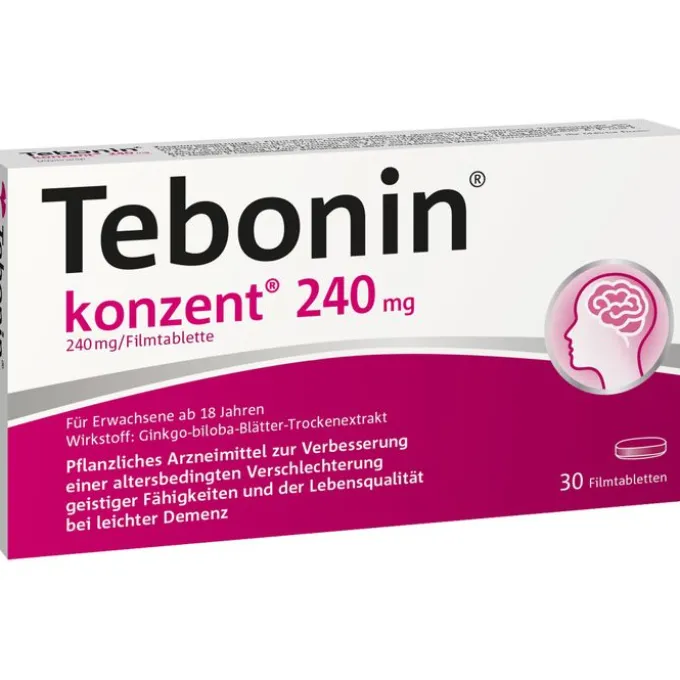 TEBONIN konzent 240 mg Filmtabletten 30 St