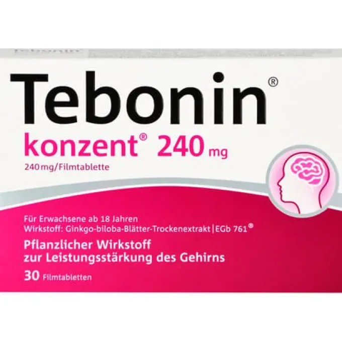 TEBONIN konzent 240 mg Filmtabletten 30 St
