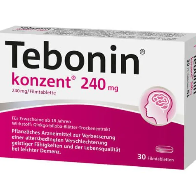 TEBONIN konzent 240 mg Filmtabletten 30 St