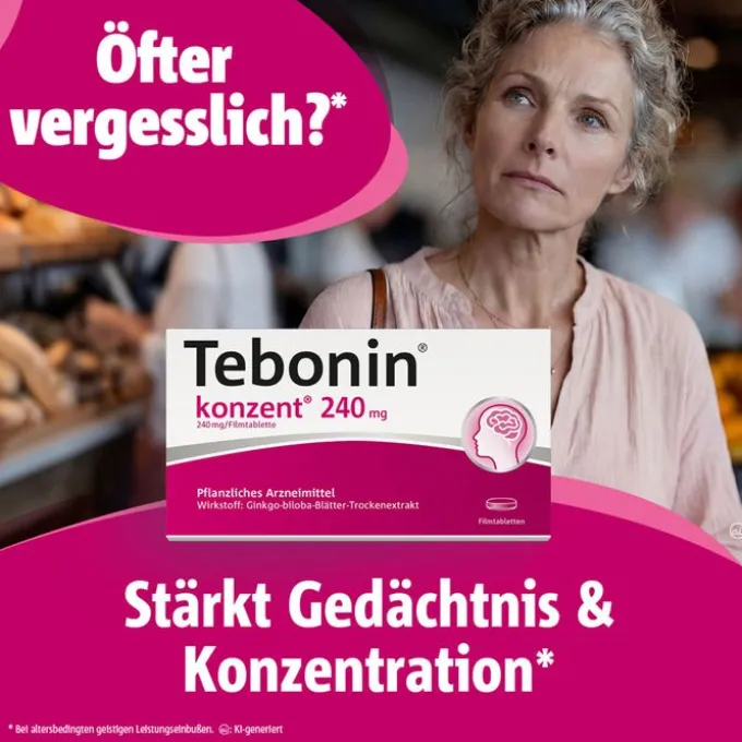 TEBONIN konzent 240 mg Filmtabletten 30 St