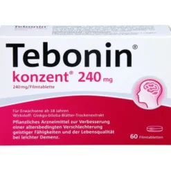 TEBONIN konzent 240 mg Filmtabletten 60 St