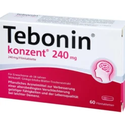 TEBONIN konzent 240 mg Filmtabletten 60 St