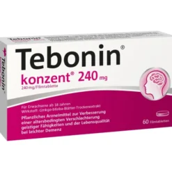 TEBONIN konzent 240 mg Filmtabletten 60 St