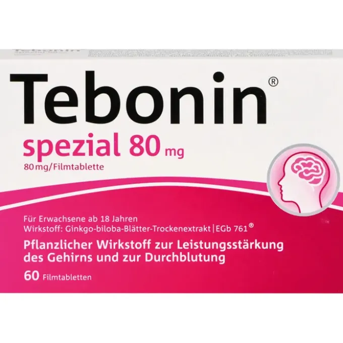 TEBONIN spezial 80 mg Filmtabletten 60 St