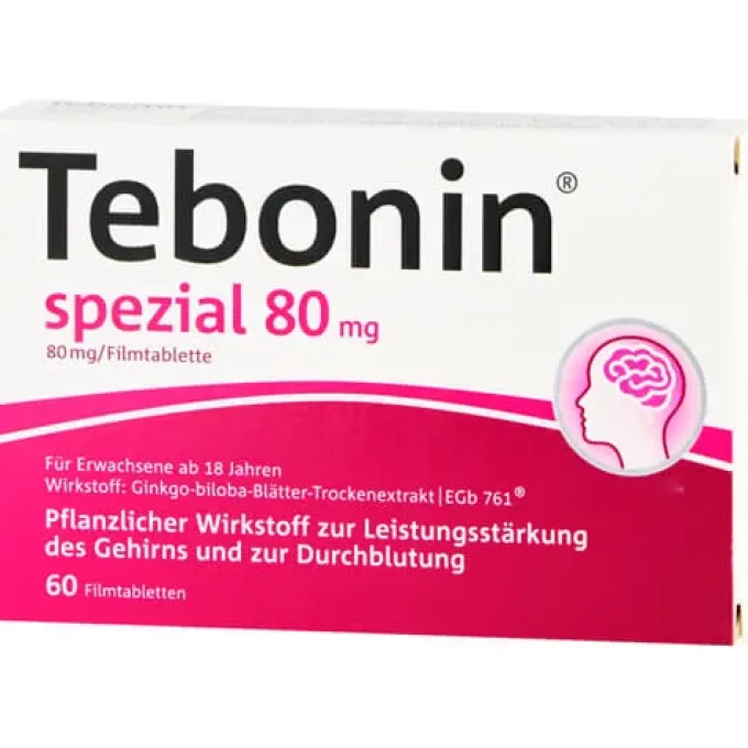 TEBONIN spezial 80 mg Filmtabletten 60 St