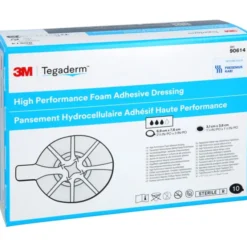 TEGADERM Foam Adhesive FK 6,9x7,6 cm oval 90614 10 St