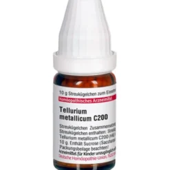 TELLURIUM metallicum C 200 Globuli 10 g