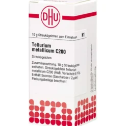 TELLURIUM metallicum C 200 Globuli 10 g