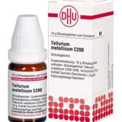 TELLURIUM metallicum C 200 Globuli 10 g