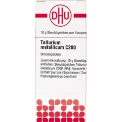 TELLURIUM metallicum C 200 Globuli 10 g
