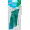 TEPE Angle Interdentalbürste 0,8 mm grün 6 St