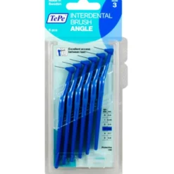 TEPE Angle Interdentalbürste 0,6mm blau 6 St