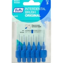 TEPE Interdentalbürste 0,6mm blau 6 St