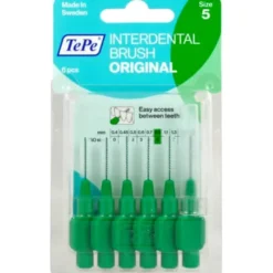 TEPE Interdentalbürste 0,8mm grün 6 St