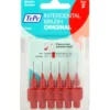TEPE Interdentalbürste 0,5mm rot 6 St