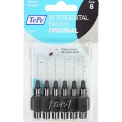 TEPE Interdentalbürste 1,5mm schwarz 6 St