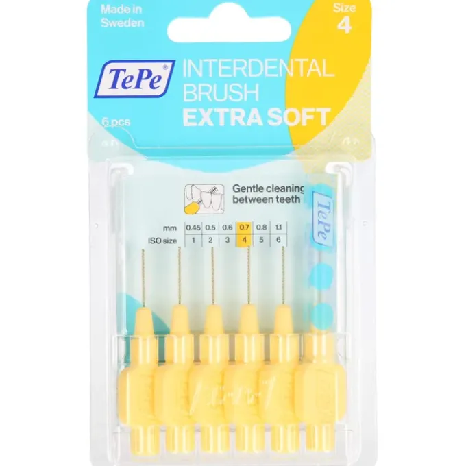TEPE Interdentalbürste x-weich 0,7mm 6 St