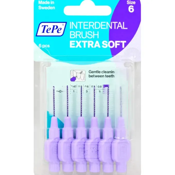 TEPE Interdentalbürste x-weich 1,1mm 6 St