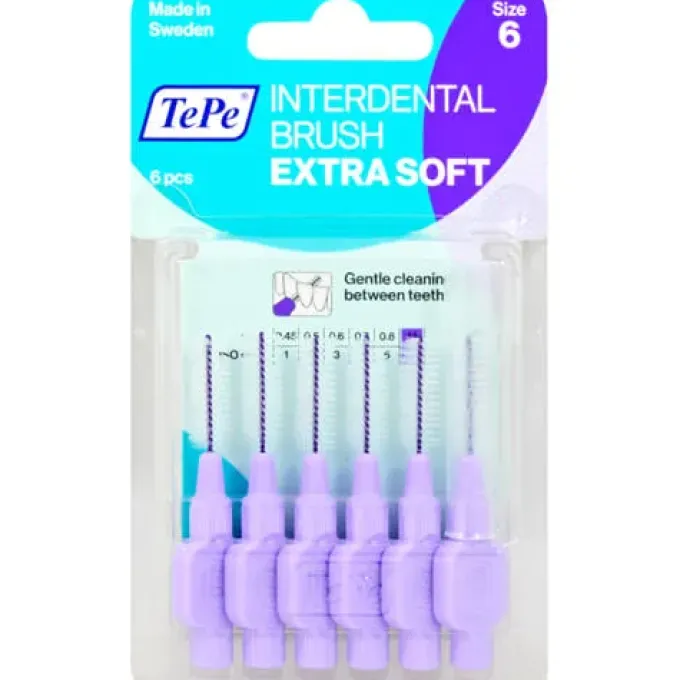 TEPE Interdentalbürste x-weich 1,1mm 6 St