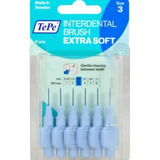 TEPE Interdentalbürste x-weich 0,6mm 6 St