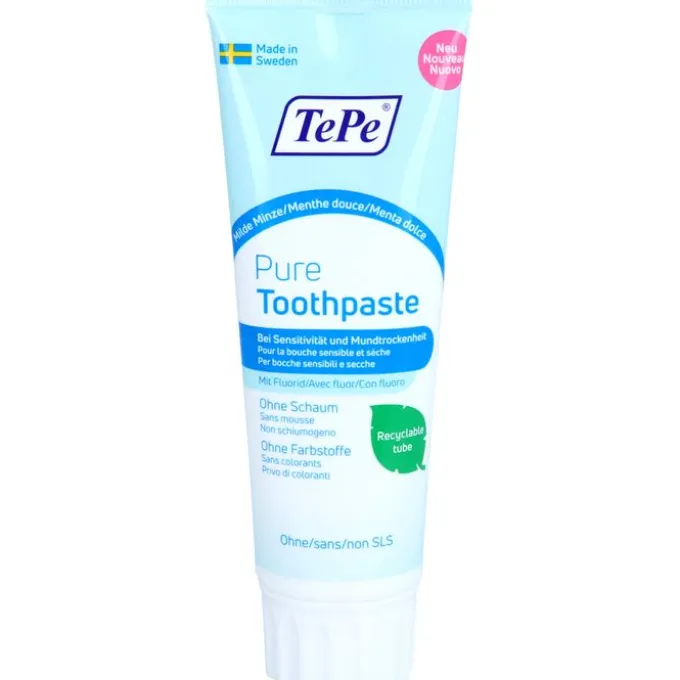 TEPE Pure Toothpaste peppermint 75 ml