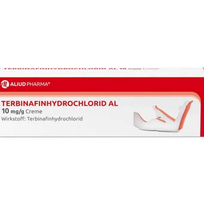 TERBINAFINHYDROCHLORID AL 10 mg/g Creme 15 g