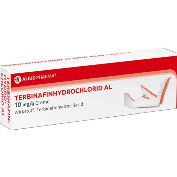 TERBINAFINHYDROCHLORID AL 10 mg/g Creme 15 g