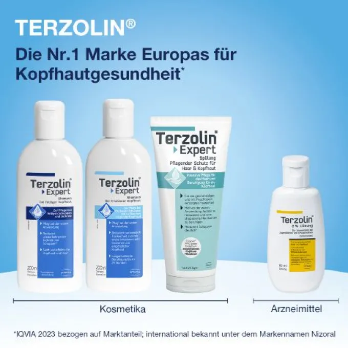 TERZOLIN Expert Shampoo bei trockener Kopfhaut 200 ml