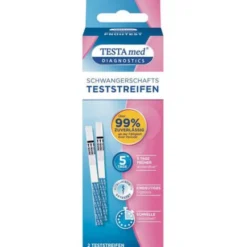 TESTAMED Schwangerschafts Frühtest Teststreifen 1 St