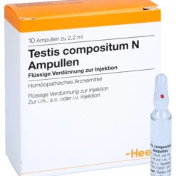 TESTIS COMPOSITUM N Ampullen 10 St