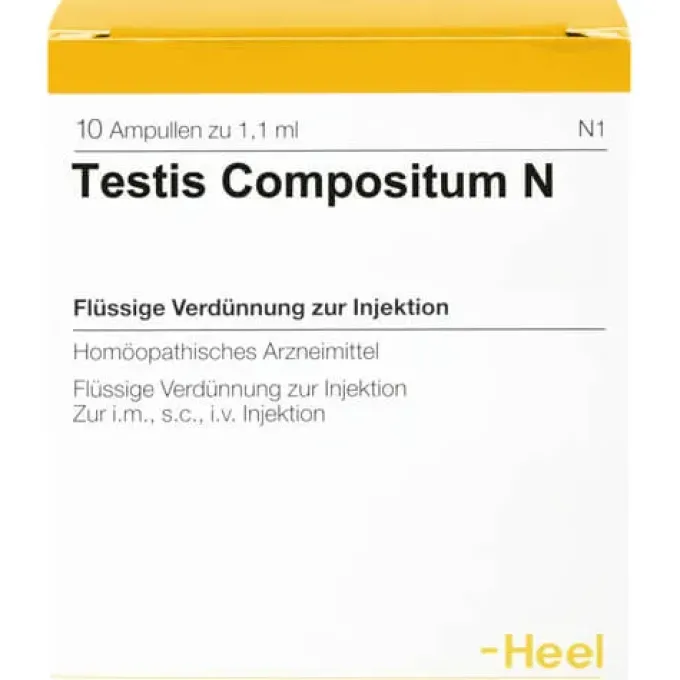 TESTIS COMPOSITUM N Ampullen 10 St