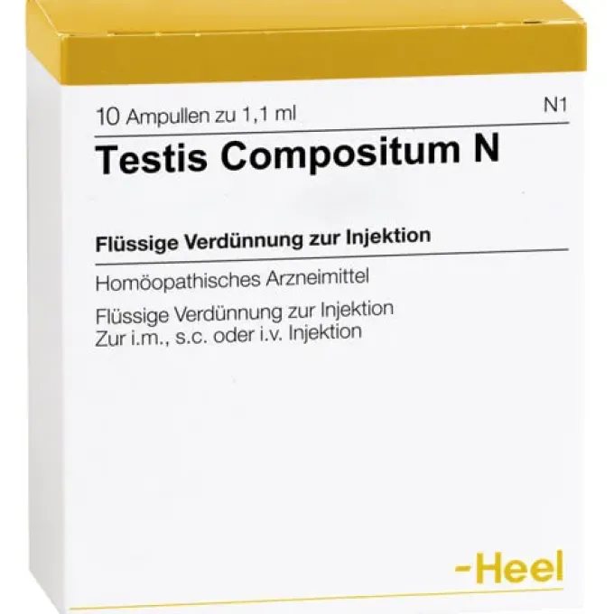 TESTIS COMPOSITUM N Ampullen 10 St