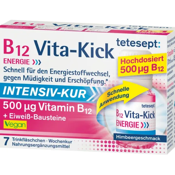 TETESEPT B12 Vita-Kick 500 μg Intensiv-Kur TRA 7 Stück