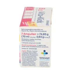 TETESEPT B12 Vita-Kick 500 μg Intensiv-Kur TRA 7 Stück