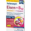 TETESEPT Eisen+B12 Vitamin C+Folsäure Filmtabl. 30 Stück