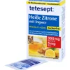 TETESEPT heiße Zitrone mit Ingwer zuckerfr.Pulver 10 Stück