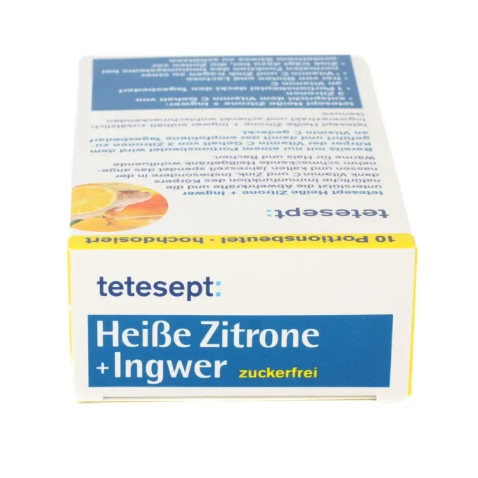 TETESEPT heiße Zitrone mit Ingwer zuckerfr.Pulver 10 Stück