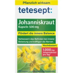 TETESEPT Johanniskraut 500 mg Kapseln 60 St