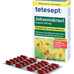 TETESEPT Johanniskraut 500 mg Kapseln 60 St