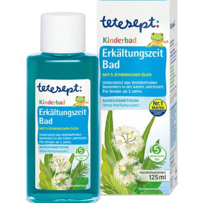 TETESEPT Kinderbad Erkältungszeit Bad 125 ml