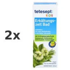 TETESEPT Kinderbad Erkältungszeit Bad Set 2x125ml