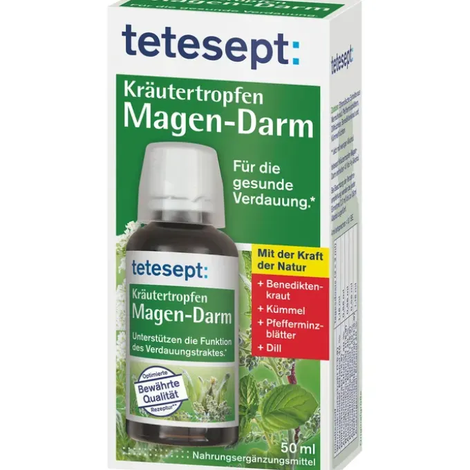TETESEPT Kräutertropfen Magen-Darm 50 ml