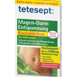 TETESEPT Magen-Darm Entspannung Kautabletten 20 St