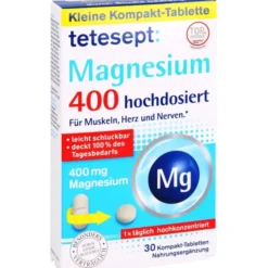 TETESEPT Magnesium 400 hochdosiert Tabletten 30 Stück