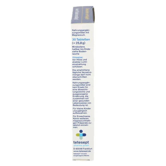 TETESEPT Magnesium 400 hochdosiert Tabletten 30 Stück